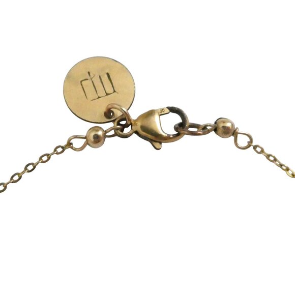 CARLA DE LA CRUZ Virgo Constellation Necklace gold filled Night Sky - Picture 6 of 8